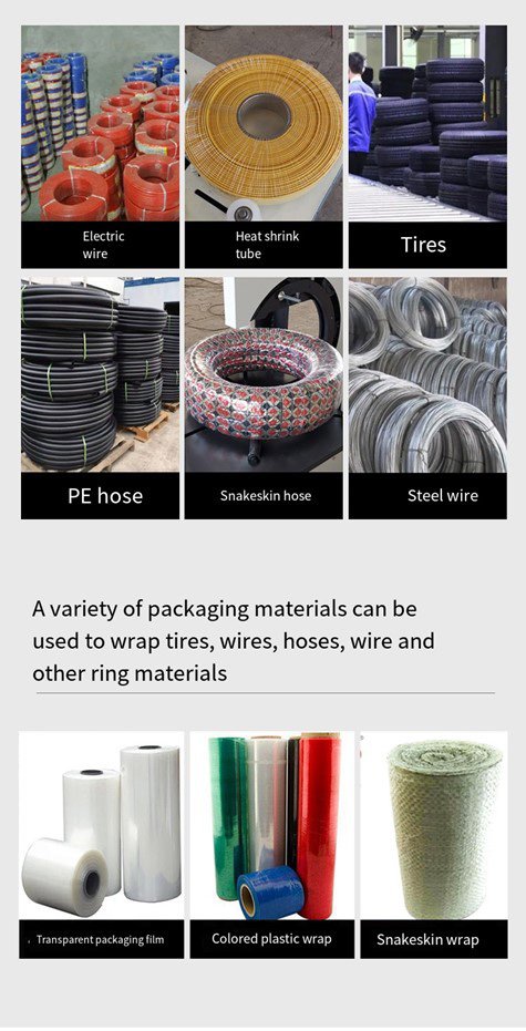 Rullningsfilmförpackningsmaskin, Automatisk lindningsfilmbal, Automatisk lindningsmaskin