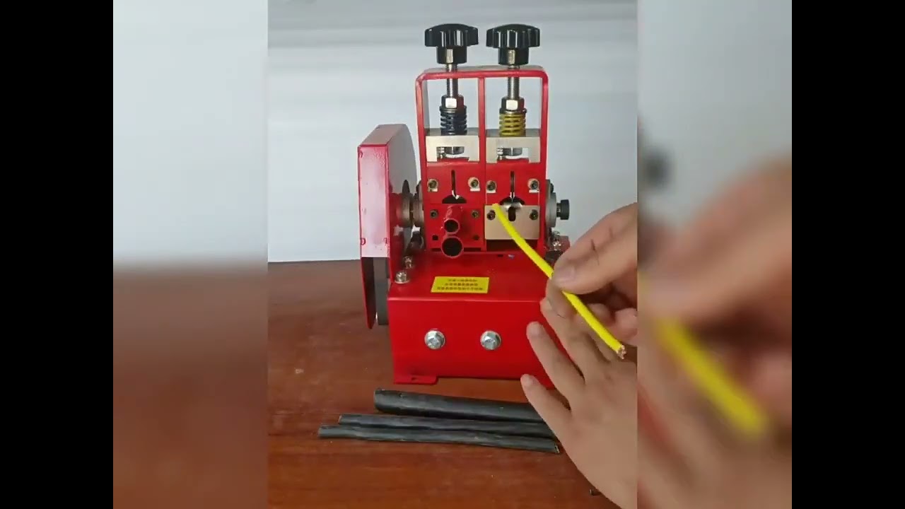 Mini Wire Stripping Peeling Machine Scrap Copper Cable Stripper Peeler Electric Manual With Blades K