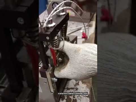 Automatic tape cutting machine, The change blade video