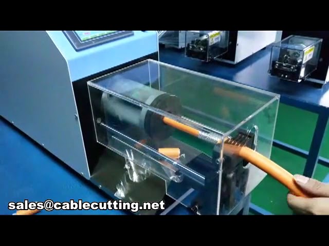 semi automatic coaxial stripping machine WPM-25200