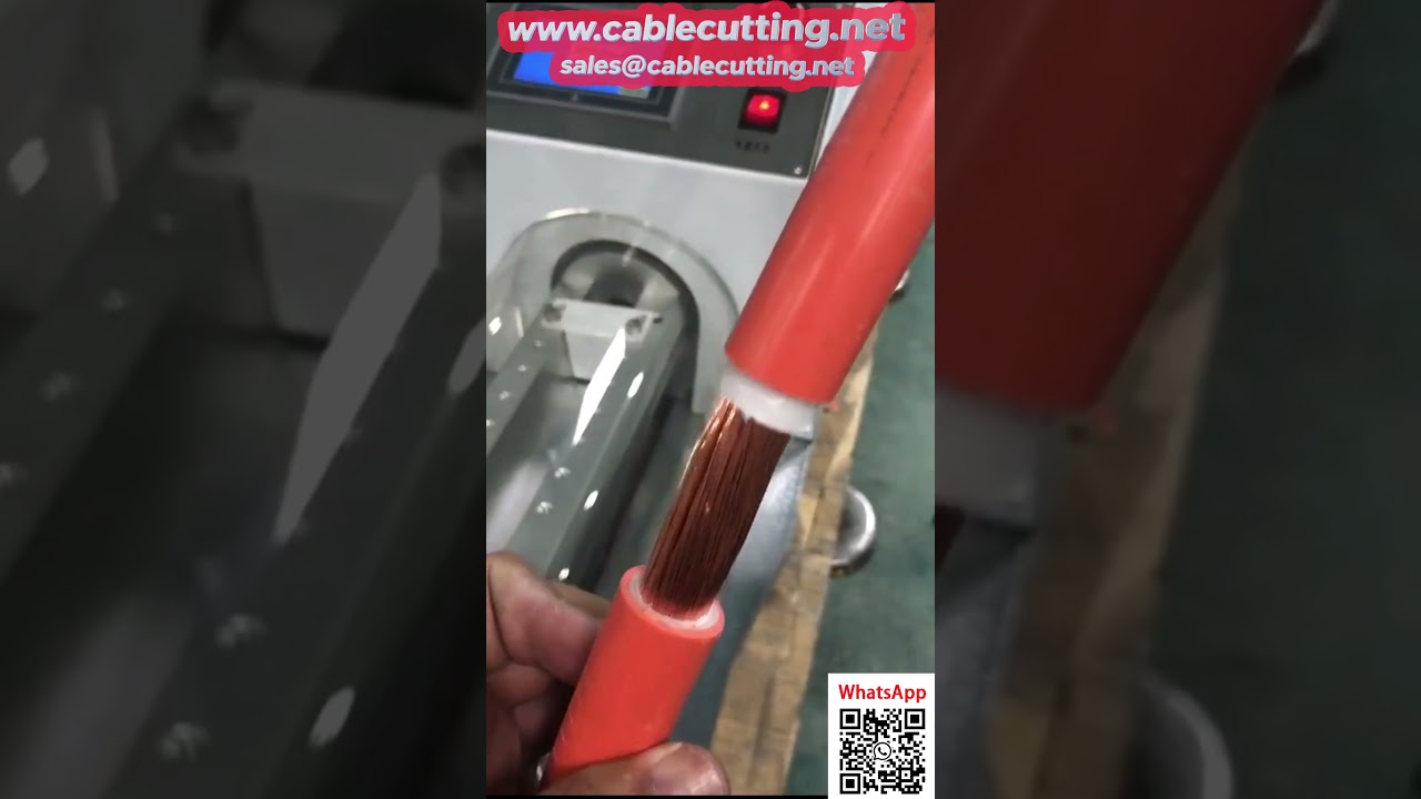 Peladora de cuchilla giratoria para cables de nueva energía