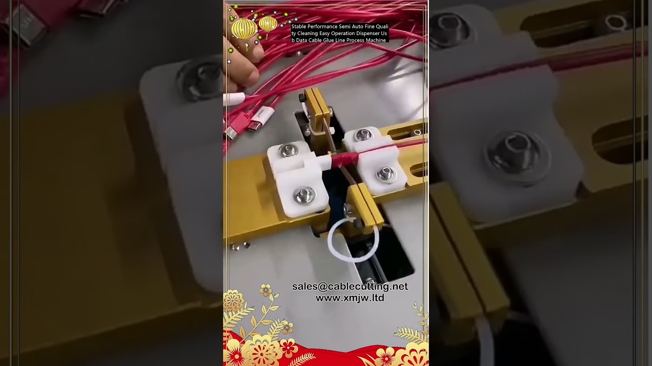 Stable Performance Semi Auto Fine Quality Cleaning Easy Operation Dispenser Usb Data Cable Glue Line