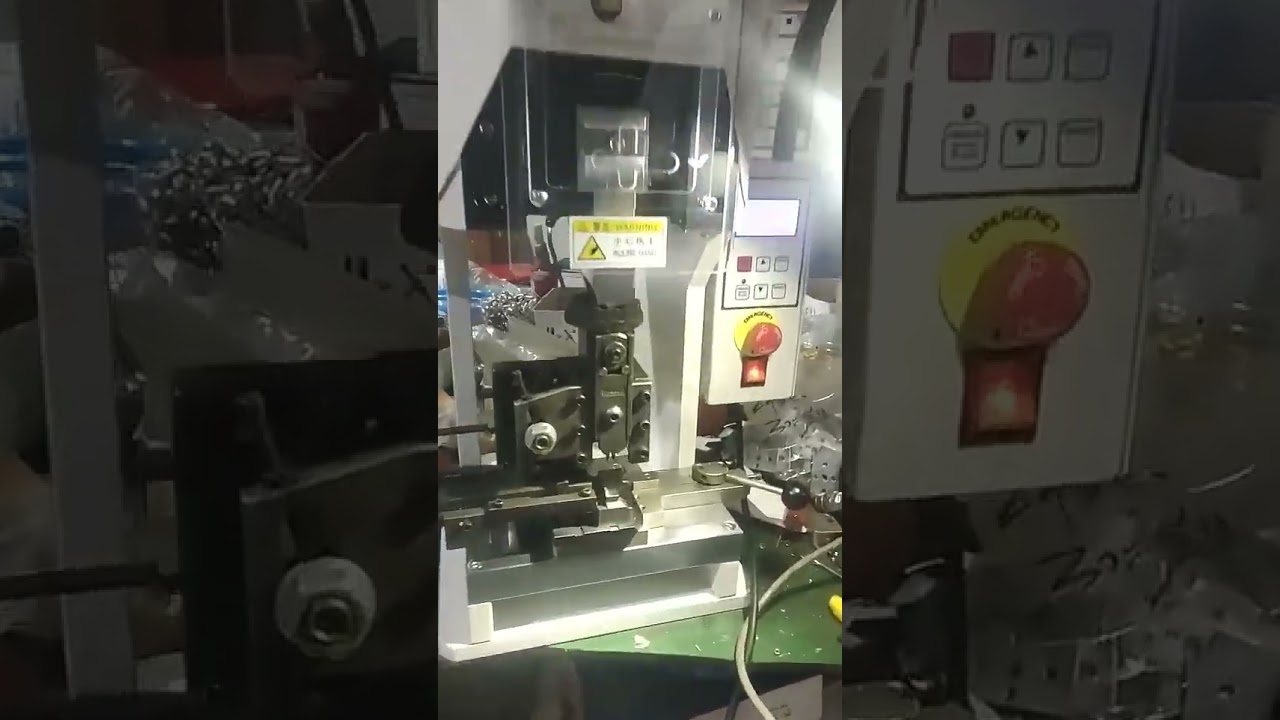 Custom Coil Terminal Crimping Machine   European Applicator Safety Cover, 3T Electric Terminal Press