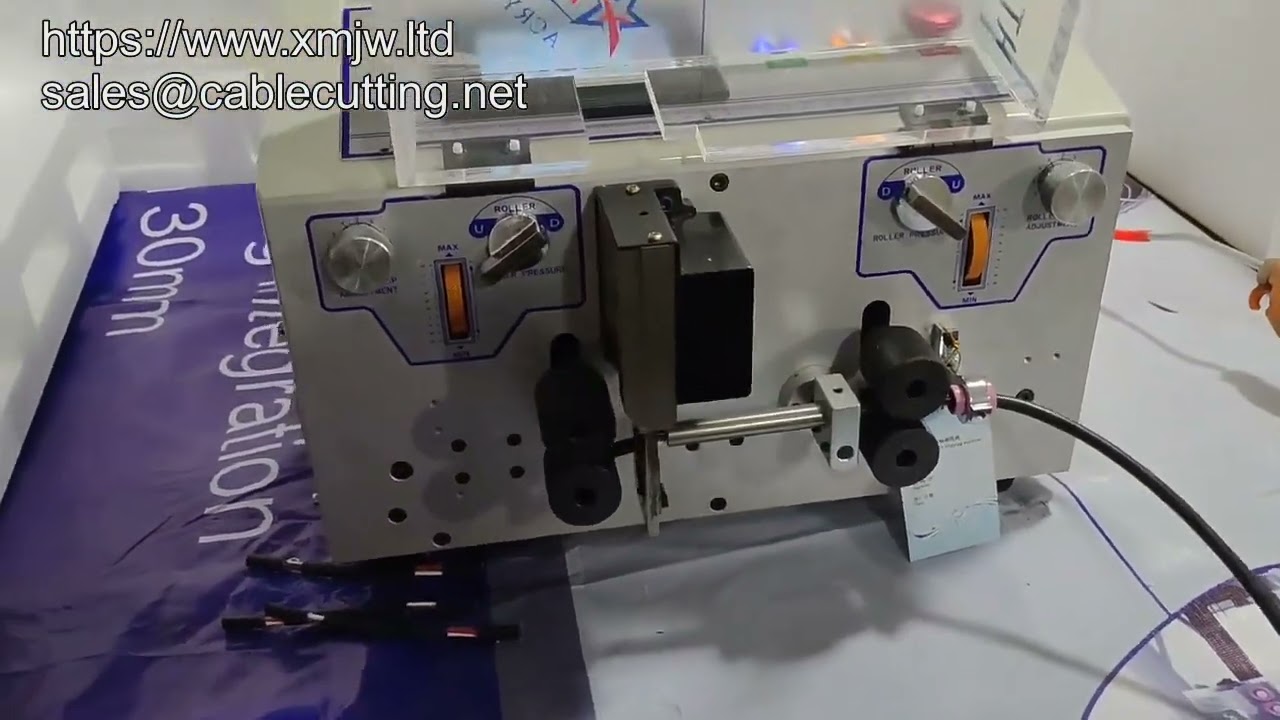 Automatic Wire Stripping And Cutting Machine Scrap Copper Cable Wire Stripping Machine Computer Stri