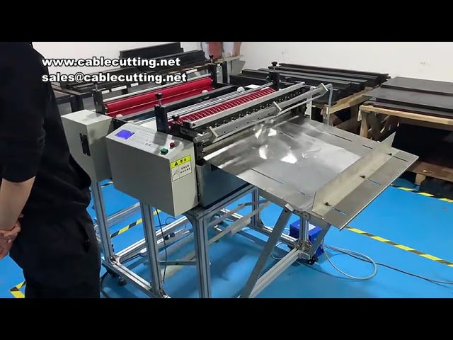 A variety of fabric cutting machine automatic eva roll film cutting machine Plastic film automatic c