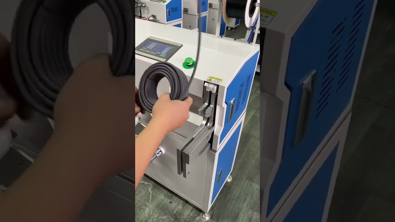 Versatile Wire Winding Machine with Metering, Cutting, Sorting & Tying Functions