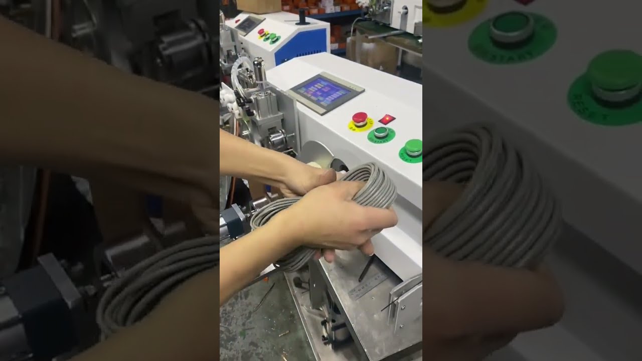 30  Adjustable Speed Wire Winder with Precise Metering, Stable Sorting & Fast Tying