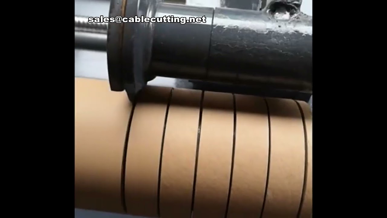 Automatic Precision Cutting Paper Tube Machine Paper Kraft Core Cylinder Slitting Equipment, Paper T