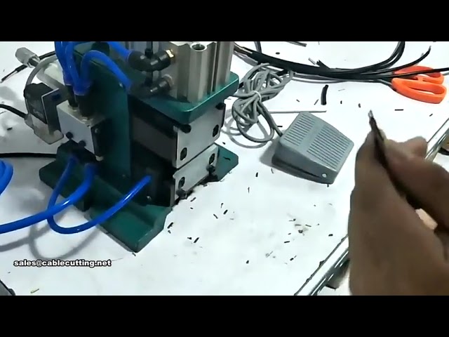 3f 01  25mm Pneumatic Muti Core Stripping Twisting Machine