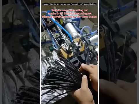 Braided Wire Hot Stripping Machine, Pneumatic Hot Stripping Machine
