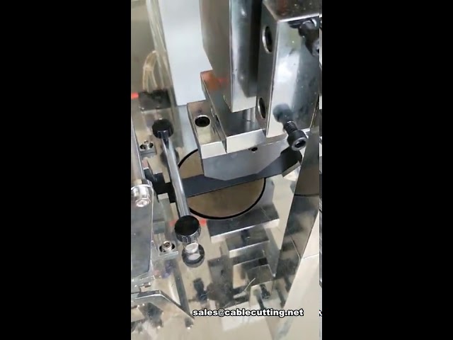 Ultrasonic tape cutting and punching machine, ribbon cutting machine