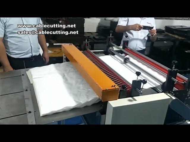 Cotton Cutting Machine Automatic Cotton Cutting Machine Cotton fixed length cutting machine