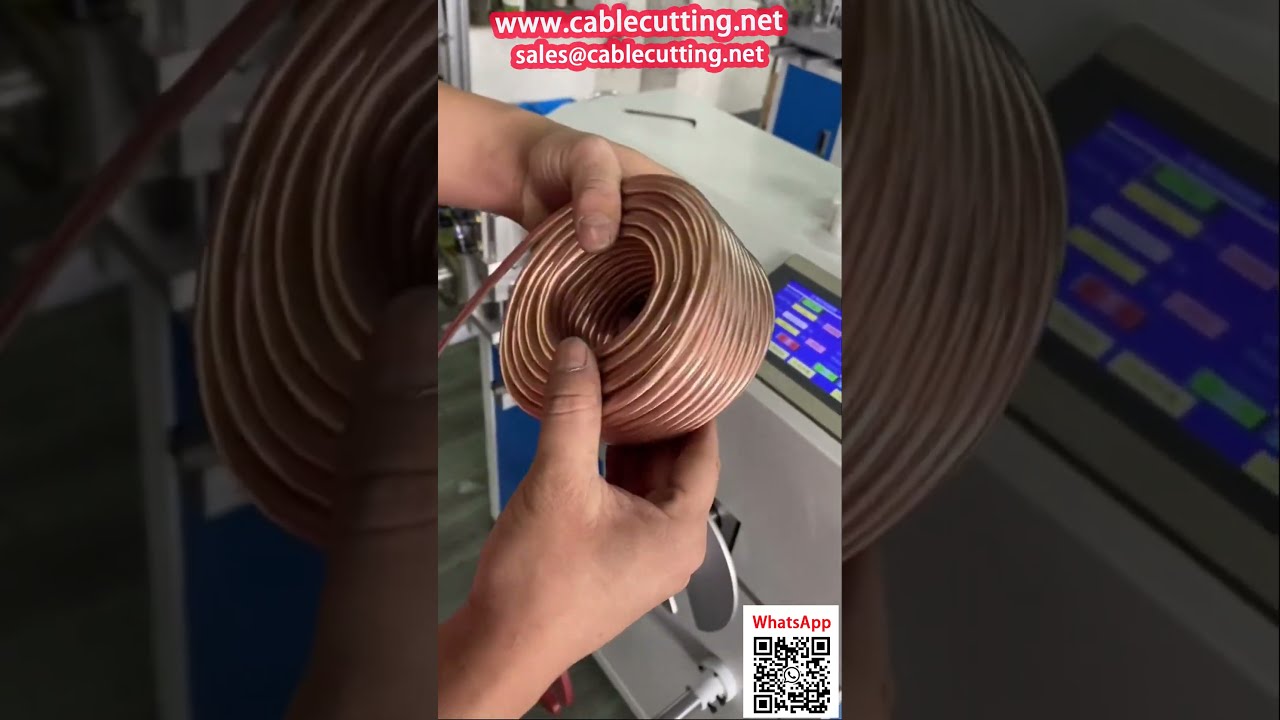 Автомат перемотки с укладкой и счетчиком большая   малая бухта