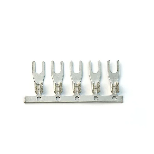 Copper Non-Insulated Fork Terminals